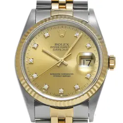ROLEX DATEJUST 16233G NO. X (MANUFACTURED AROUND 1993) MEN'S WATCH G0410