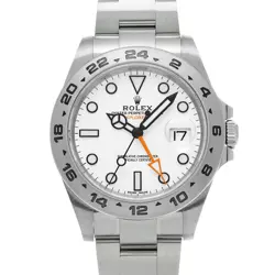 ROLEX EXPLORER II 216570 WHITE DIAL STAINLESS STEEL AUTOMATIC 42MM MEN’S WATCH