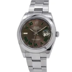 ROLEX DATEJUST OYSTER PERPETUAL 126300 SLATE DIAL AUTOMATIC 41MM MEN'S WATCH