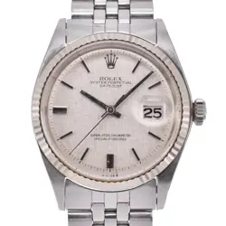 ROLEX DATEJUST 1601 CAL.1570 SILVER (MOSAIC) DIAL AUTOMATIC MEN'S WATCH B#138986