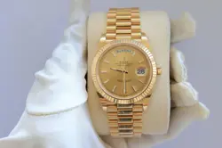 Rolex All GOLD 40MM Day-Date (perfect) with paper work and Box