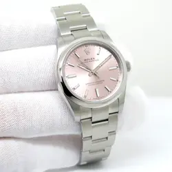 ROLEX 124200 OYSTER PERPETUAL WITH PINK DIAL