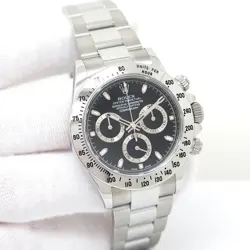 ROLEX CPO 116520 COSMOGRAPH DAYTONA WITH BLACK DIAL