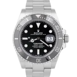 MINT 2024 PAPERS ROLEX SUBMARINER DATE 41MM 126610 LN BLACK CERAMIC STEEL BOX