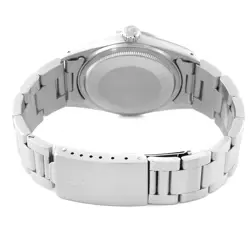 Rolex Datejust 36 White Buckley Dial Steel Vintage Mens Watch 16000