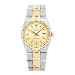ROLEX DATEJUST 1630 TWO TONE 18K YG JUBILEE AUTO CHAMPAGNE DIAL UNISEX 36MM