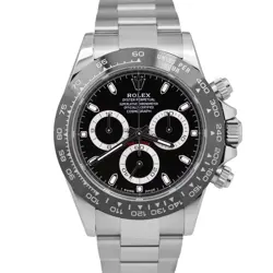 MINT ROLEX DAYTONA COSMOGRAPH BLACK CERAMIC STAINLESS STEEL 40MM 116500 LN WATCH