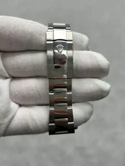 Rolex Datejust 116244 with Card Steel and White Gold Pink Flower Arabic Dial