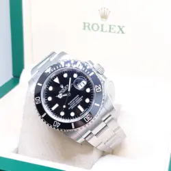 ROLEX 40MM BLACK DIAL BLACK BEZEL SUBMARINER DATE 116610LN (AN SERIES)