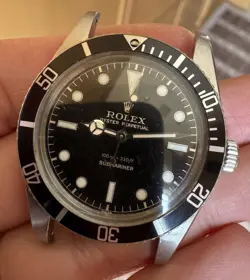 1957 RARE VINTAGE ORIGINAL ROLEX SUBMARINER REF. 6536-1