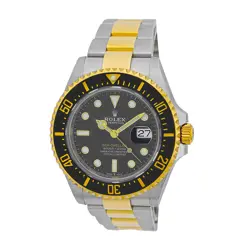 ROLEX STAINLESS STEEL & 18K YELLOW GOLD 43MM SEA-DWELLER 126603 BOX WARRANTY