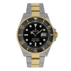 ROLEX SEA-DWELLER WATCH 43MM BLACK INDEX HOUR MARKERS DIAL CERAMIC