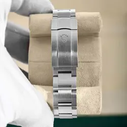 Rolex Oyster Perpetual Watch 31MM Turquoise Index Hour Markers Dial Stainless...