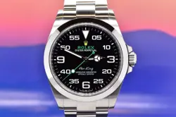 2024 ROLEX AIR-KING 40MM STAINLESS STEEL BLACK DIAL 126900 FULL SET