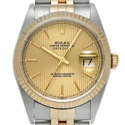 ROLEX DATEJUST 16233 A NUMBER (MANUFACTURED AROUND 1999) MEN'S WATCH G0411