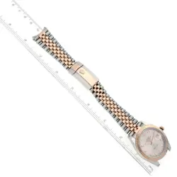 ROLEX DATEJUST 41 STEEL ROSE GOLD DIAMOND DIAL MENS WATCH 126331