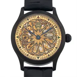 MARRIAGE WATCH ROLEX 42MM MEN WITH POCKET ARRANGEMENT ANTIQUE 1930