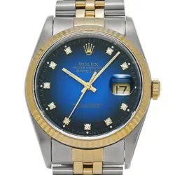 ROLEX DATEJUST 16233G NO. X (MANUFACTURED AROUND 1993) MEN'S WATCH G0411