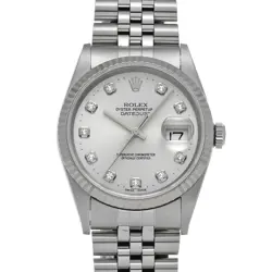 ROLEX DATEJUST 16234G P NUMBER (MANUFACTURED AROUND 2000) MEN'S WATCH G0411