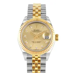 ROLEX DATEJUST 28 279173 FACTORY DIAMOND YELLOW GOLD JUBILEE LADIES WATCH 2019