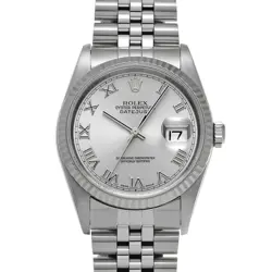 USED ROLEX DATEJUST 16234 GRAY CASE SIZE 36×36MM MEN'S WATCH #4114811