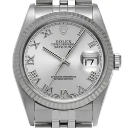 USED ROLEX Datejust 16234 Gray Case Size 36×36mm Men's Watch #4114811