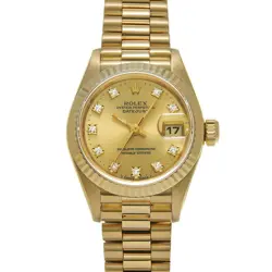 USED ROLEX DATEJUST 69178G CASE SIZE 26×26MM LADIES WATCH #411011