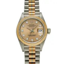 USED ROLEX DATEJUST TORIDOR 69179BIC CASE SIZE 26×26MM LADIES WATCH #41211