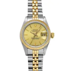 USED ROLEX DATEJUST 69173 CASE SIZE 26×26MM LADIES WATCH #458911