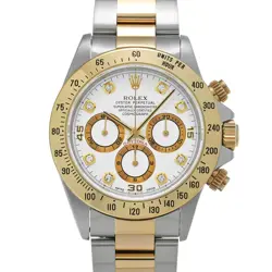 USED ROLEX COSMOGRAPH DAYTONA 16523G WHITE MEN'S WATCH #41311