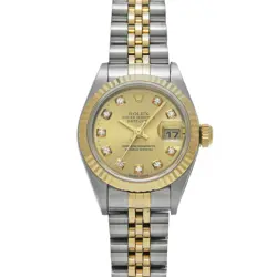 USED ROLEX DATEJUST 79173G CASE SIZE 26×26MM LADIES WATCH #442411