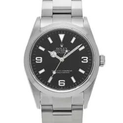 USED ROLEX EXPLORER 114270 BLACK CASE SIZE 36×36MM MEN'S WATCH #425011