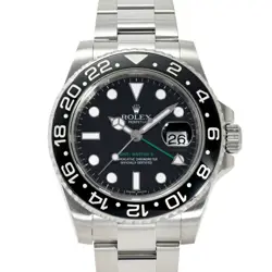 USED ROLEX GMT 116710LN BLACK MEN'S WATCH #432011