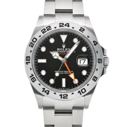 USED ROLEX EXPLORER II 226570 BLACK CASE SIZE 42×42MM MEN'S WATCH #411811