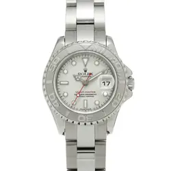 USED ROLEX YACHT MASTER LADIES 169622 GRAY LADIES WATCH #41311
