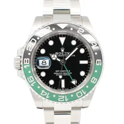 ROLEX GMT MASTER II 126720VTNR BLACK DIAL LEFTY 40MM AUTOMATIC MEN'S WATCH