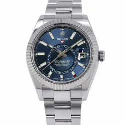 ROLEX SKY-DWELLER 326934 BLUE DIAL 42MM AUTOMATIC MEN'S WATCH