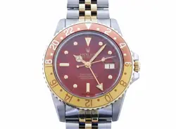 ROLEX GMT MASTER 16753 TROPICAL DIAL 40MM AUTOMATIC MEN'S WATCH