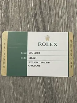 ROLEX 116621