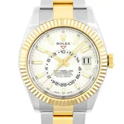ROLEX SKY-DWELLER 326933 3 ROW BRACELET #060