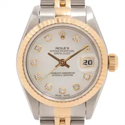 ROLEX DATEJUST 79173NG SS×YG AT SHELL-FACE 4 EXTRA LINKS