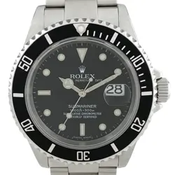 ROLEX SUBMARINER DATE 16610 AUTOMATIC MENS USED BUYS-0