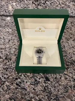 ROLEX DATEJUST 1600 1971 DIAMOND BEZEL ROMAN DIAL SPB-JB 344296