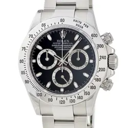ROLEX COSMOGRAPH DAYTONA 116520 OH V BLACK AUTOMATIC MENS WATCH USED HOUB-0