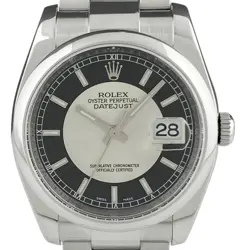 ROLEX DATEJUST 116200 AUTOMATIC MENS USED BUYS-0