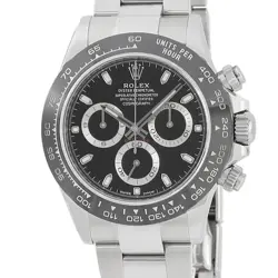 ROLEX COSMOGRAPH DAYTONA 116500LN RANDOM BLACK BAR AUTOMATIC MENS USED HOUB-0