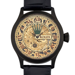 ROLEX LIMITED TIME ANTIQUE HAND WOUND SKELETON WATCH MEN 1948
