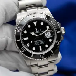 ROLEX SUBMARINER 41MM STAINLESS STEEL BLACK DIAL CERAMIC BEZEL 126610LN