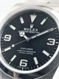 BLACK DIAL 39MM