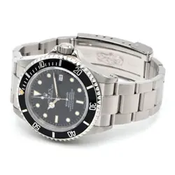 USED ROLEX Sea-Dweller T Number (Circa 1996) 16600 Black Men's Watch #10165